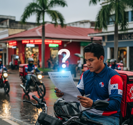 Trabajadores de Plataformas en Panamá