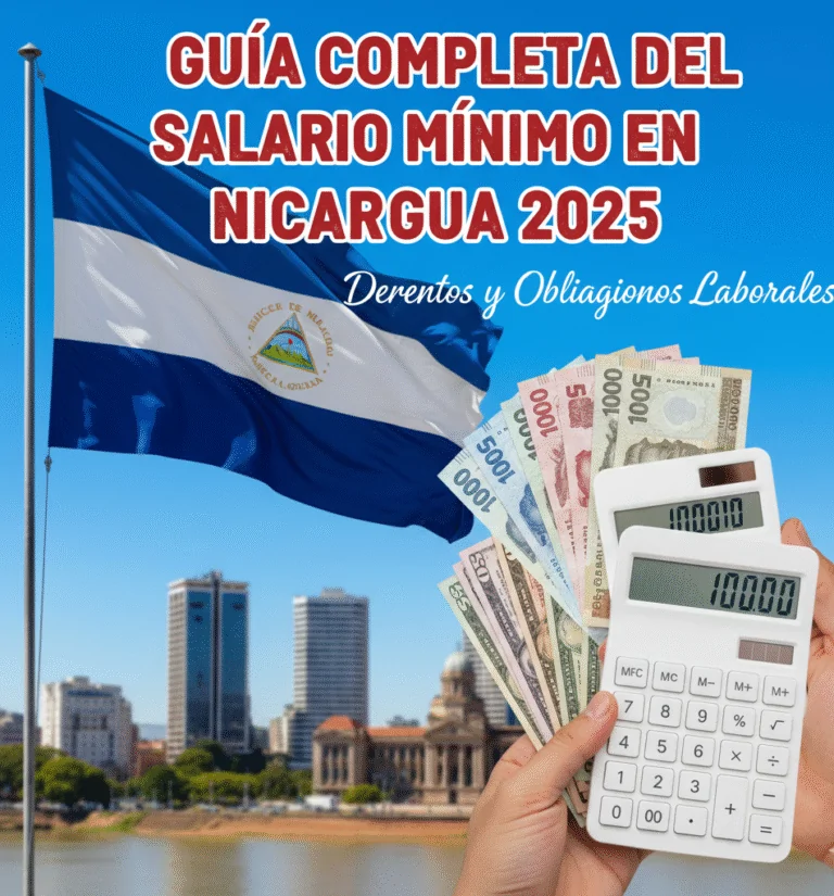 Completa del Salario Mínimo en Nicaragua 2025