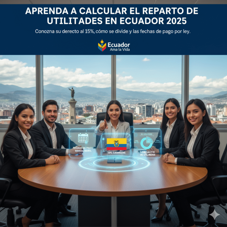 Reparto de Utilidades en Ecuador