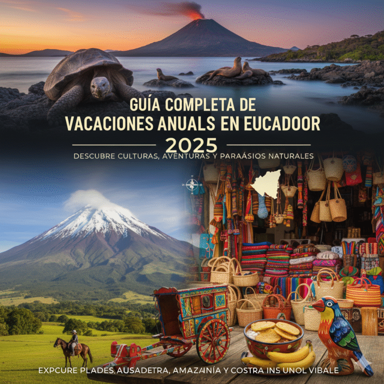 Vacaciones Anuales en Ecuador