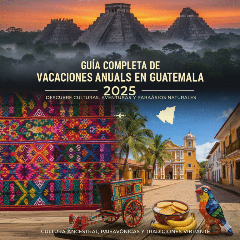 Vacaciones Anuales en Guatemala
