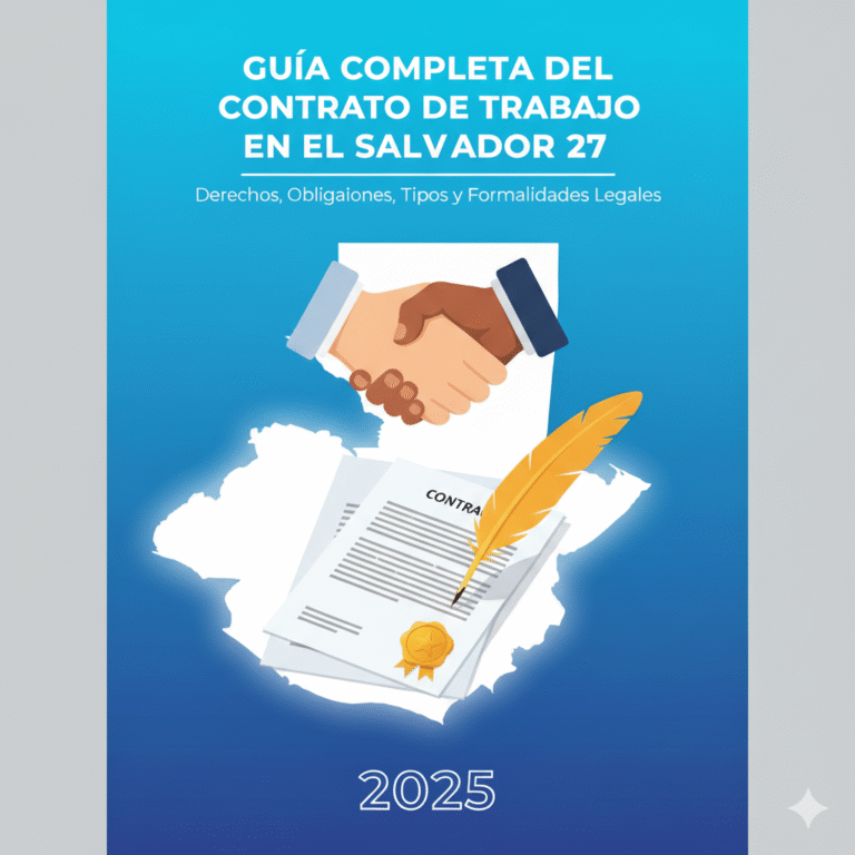 Entienda los tipos de contrato de trabajo en El Salvador 2025: por tiempo indefinido, a plazo, por obra y el período de prueba. Conozca sus derechos.