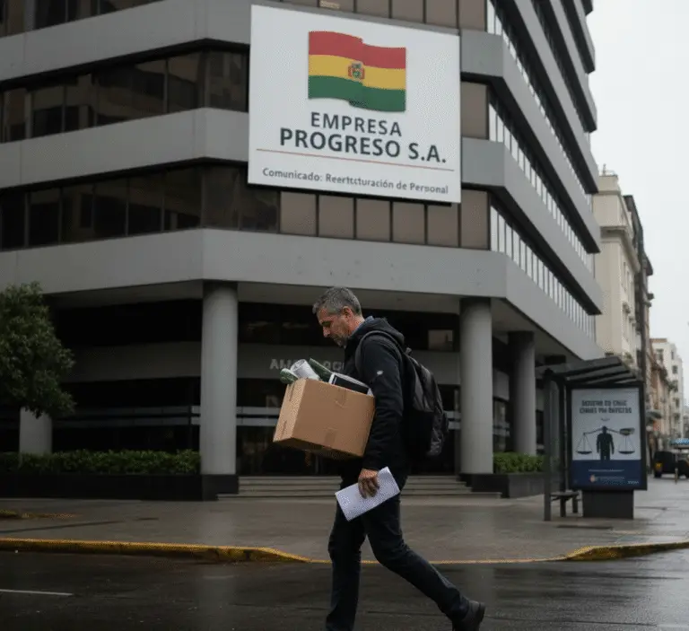 Despido en Bolivia