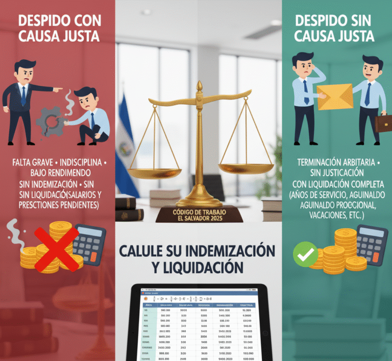 Despido en El Salvador