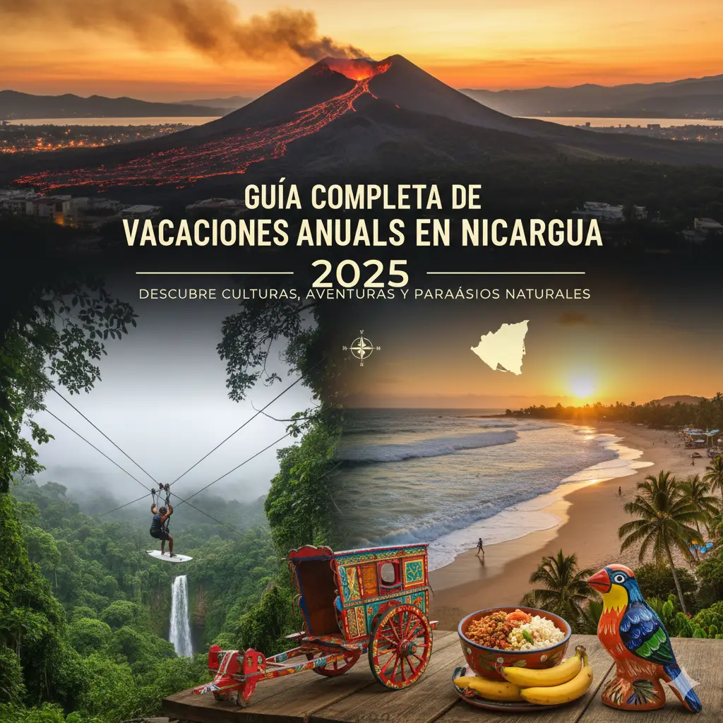 uía Completa de Vacaciones Anuales en Nicaragua 2025