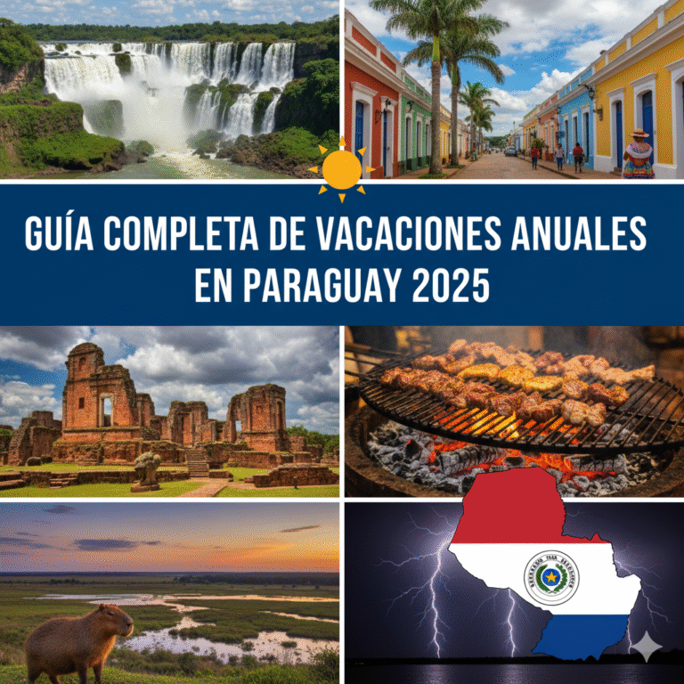 Guía Completa de Vacaciones Anuales en Paraguay