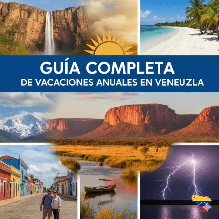 Guía Completa de Vacaciones Anuales en Venezuela