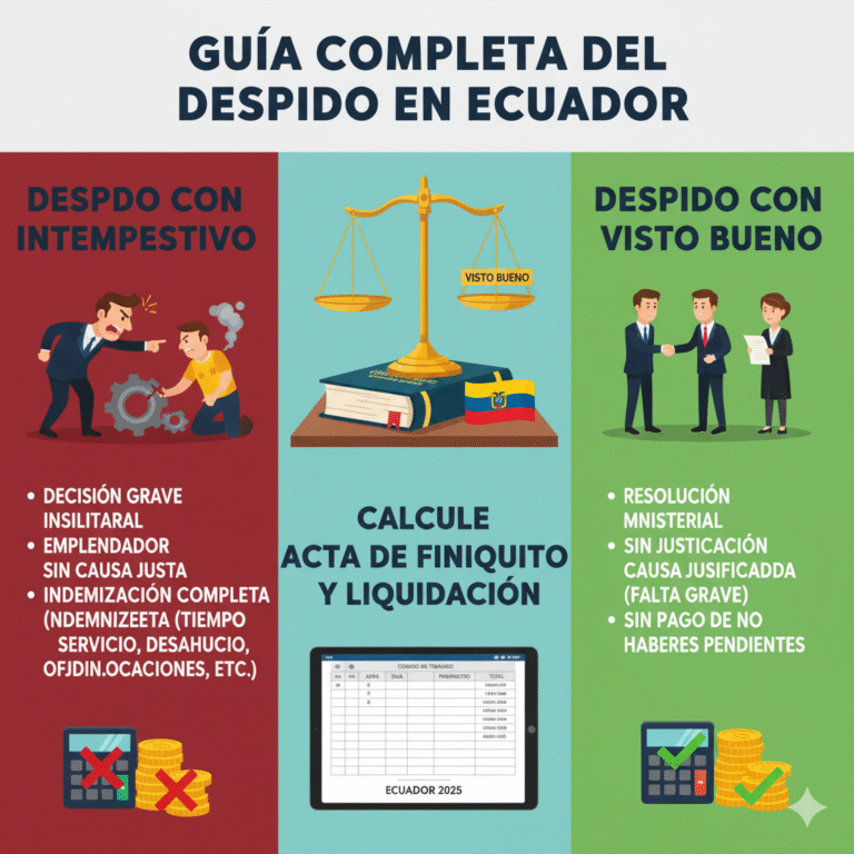 Guía Completa del Despido en Ecuador