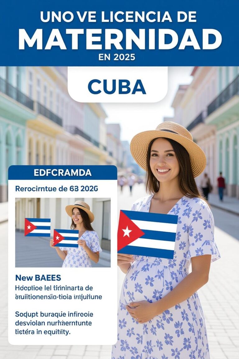 Guía de la Licencia de Maternidad en Cuba 2025