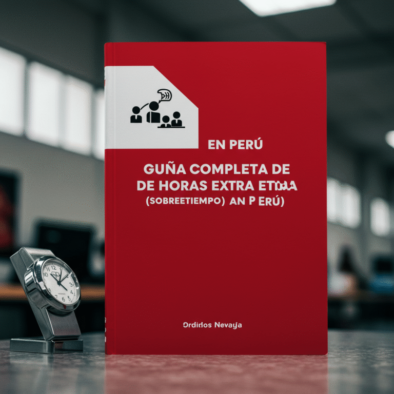 Horas Extra (Sobretiempo) en Perú