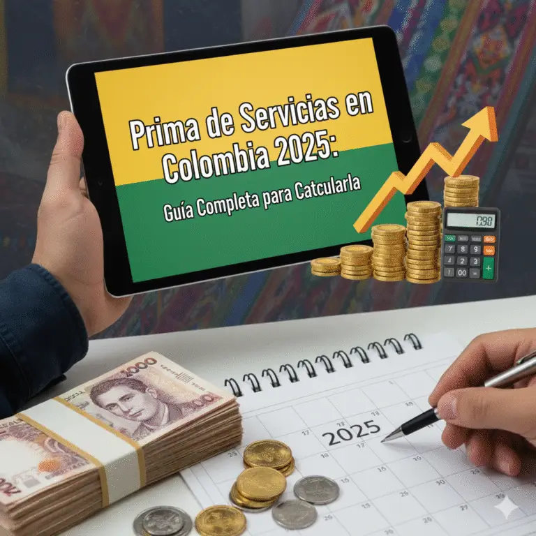 Prima de Servicios en Colombia