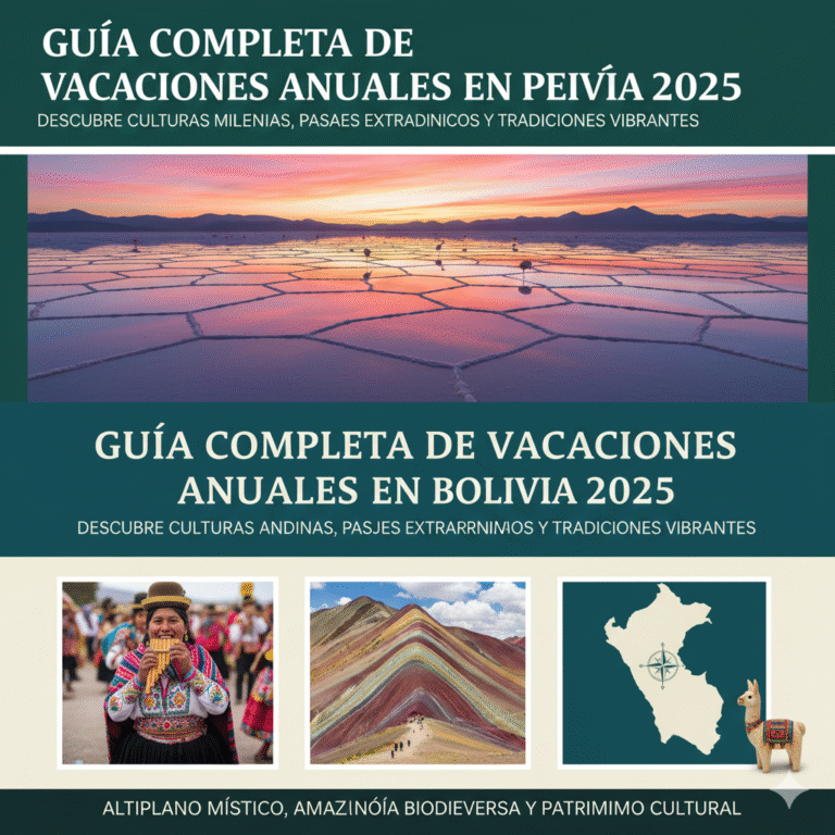 Vacaciones Anuales en Bolivia