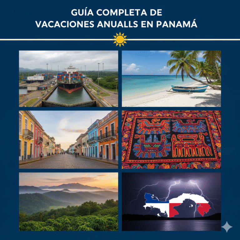 Vacaciones Anuales en Panamá