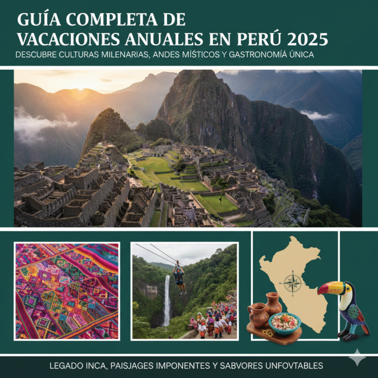 Vacaciones Anuales en Perú