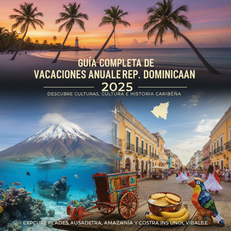 Vacaciones Anuales en Rep. Dominicana