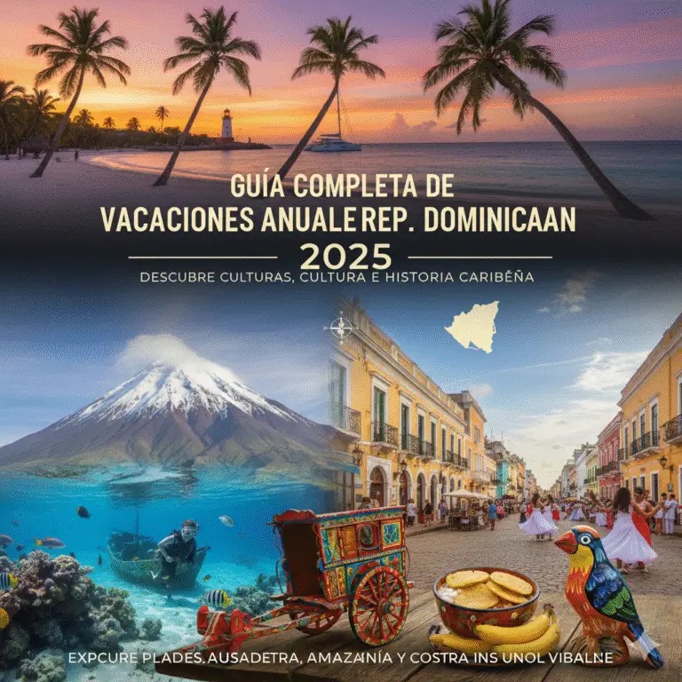 Vacaciones Anuales en Rep. Dominicana
