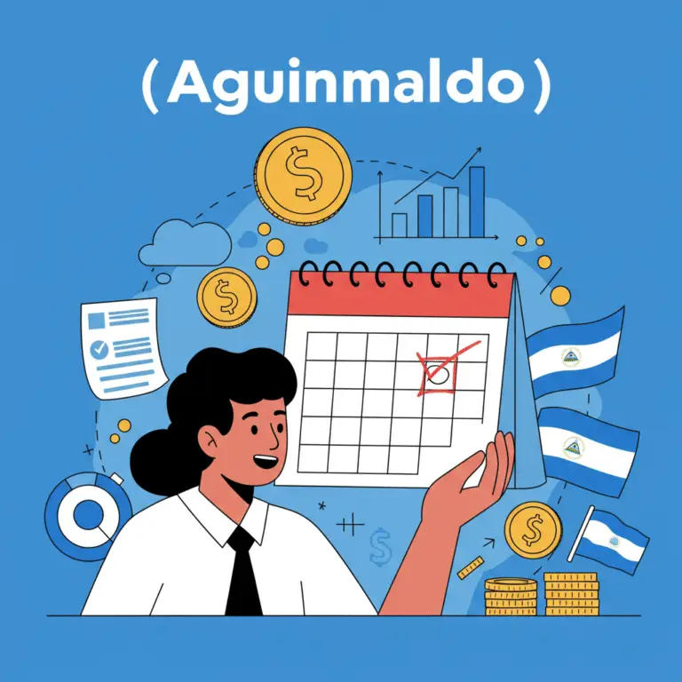 del Aguinaldo en Nicaragua