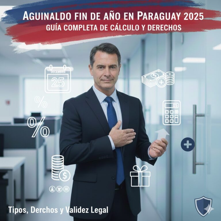Aguinaldo Fin de Año en Paraguay 2025