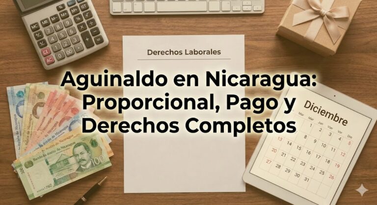 Aguinaldo en Nicaragua: Proporcional, Pago y Derechos Completos
