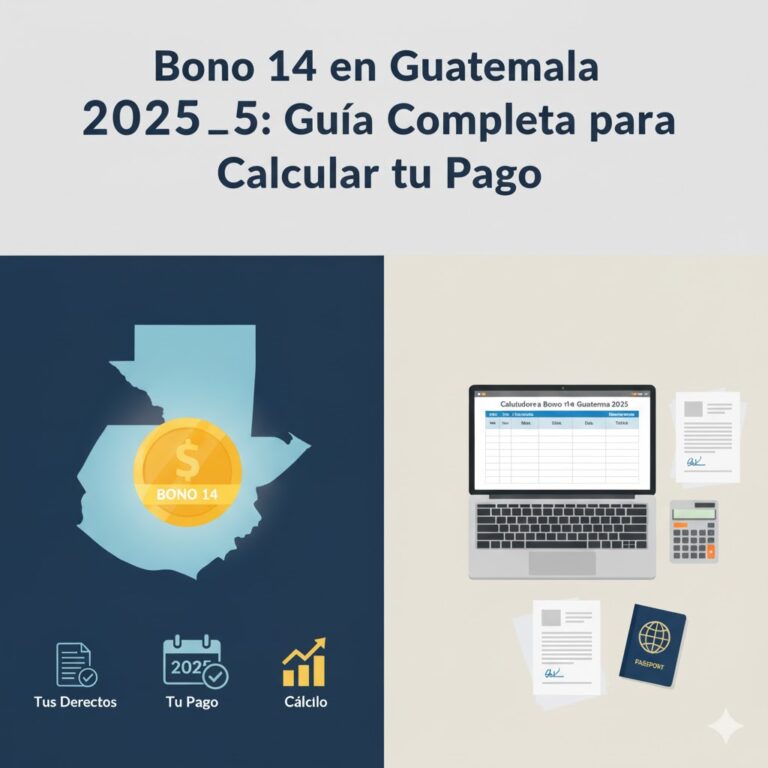 Bono 14 en Guatemala 2025