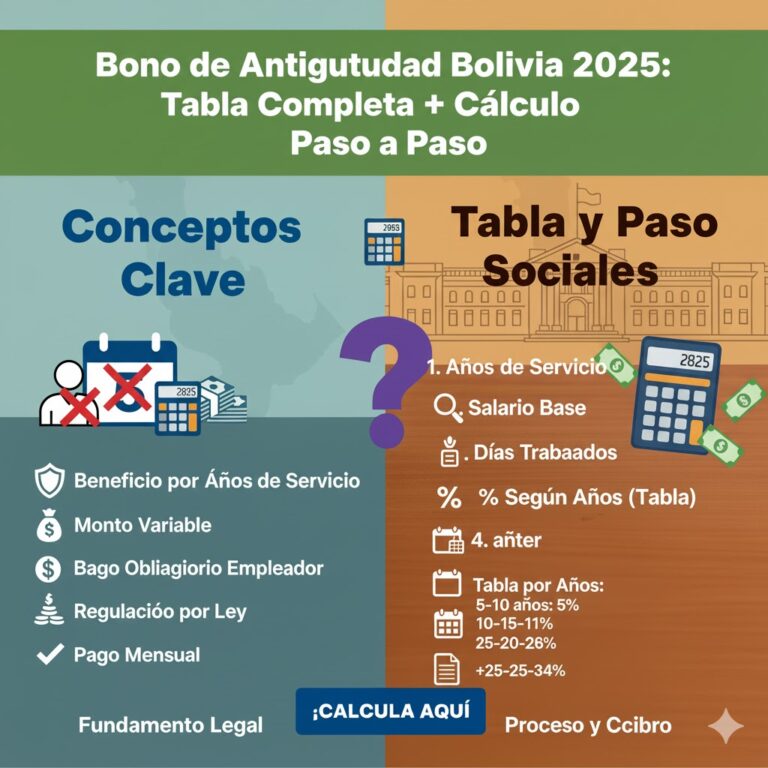 Bono de Antigüedad Bolivia