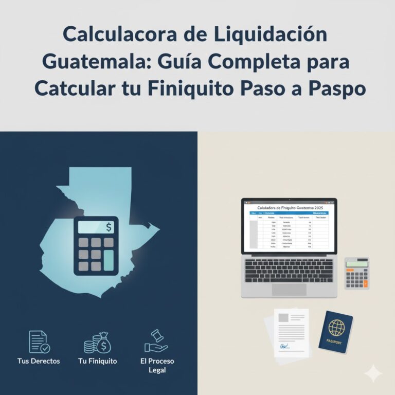 Calculadora de Liquidación Guatemala