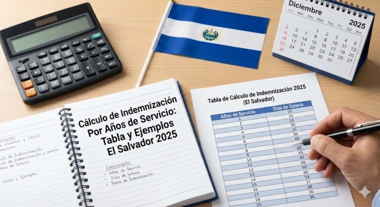 Cálculo de Indemnización Por Años de Servicio