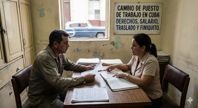 Cambio de Puesto de Trabajo en Cuba