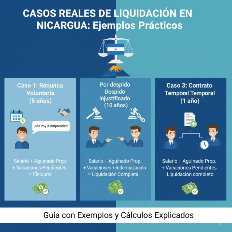 Casos Reales de Liquidación en Nicaragua