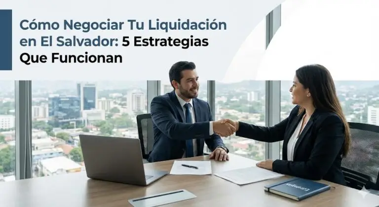 Cómo Negociar Tu Liquidación en El Salvador