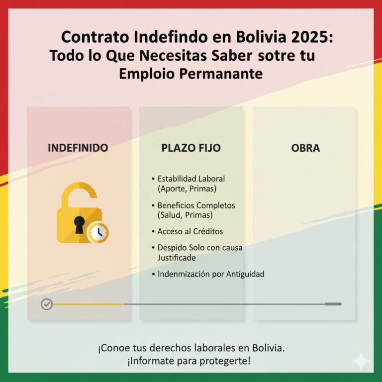 Contrato Indefinido en Bolivia
