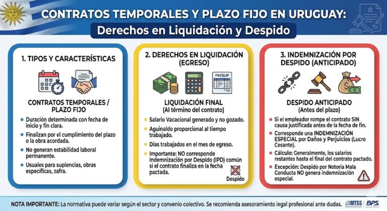 Contratos Temporales y Plazo Fijo en Uruguay