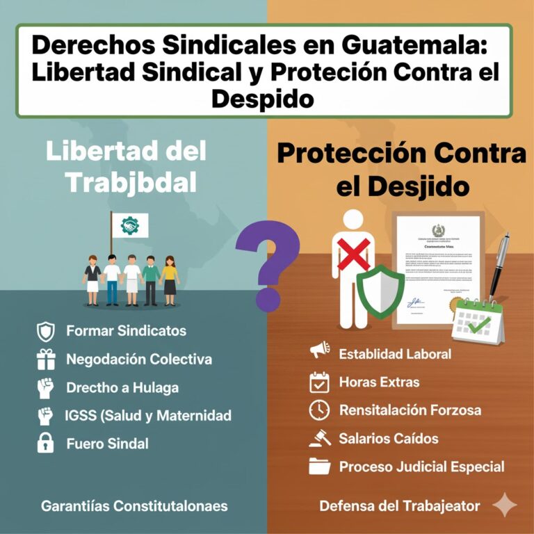 Derechos Sindicales en Guatemala