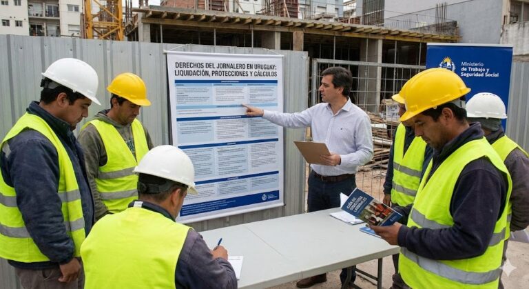 Derechos del Jornalero en Uruguay Liquidación, Protecciones y Cálculos