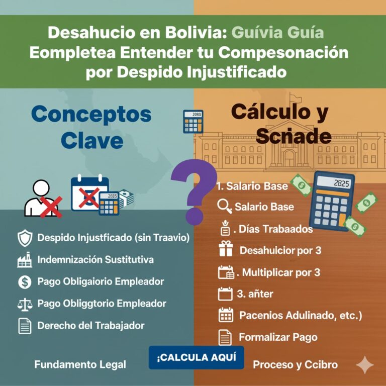 Desahucio en Bolivia