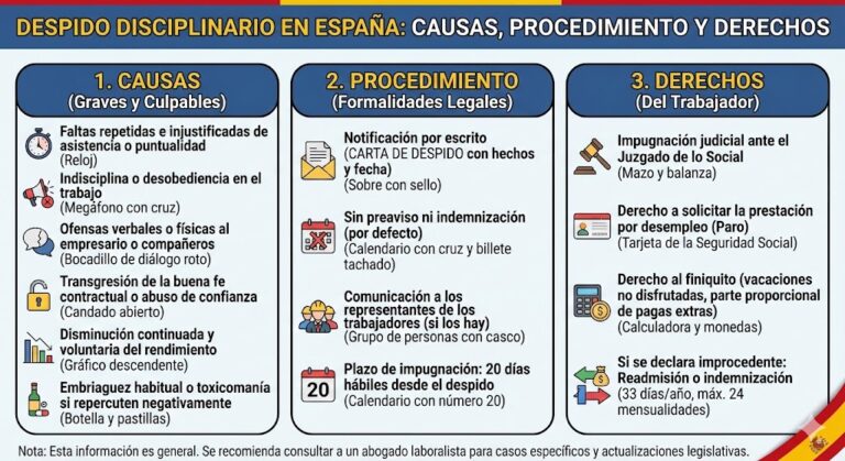 Despido Disciplinario en España