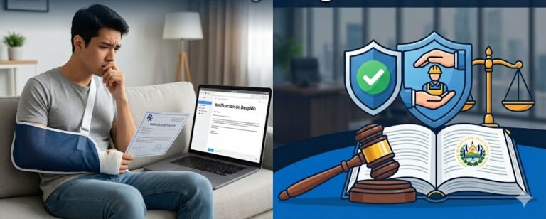 Despido Durante Incapacidad Médica en El Salvador