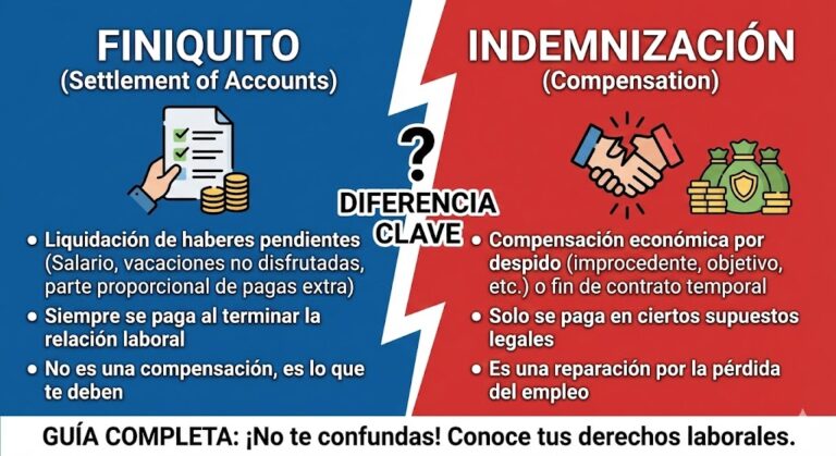 Diferencia Entre Finiquito e Indemnización