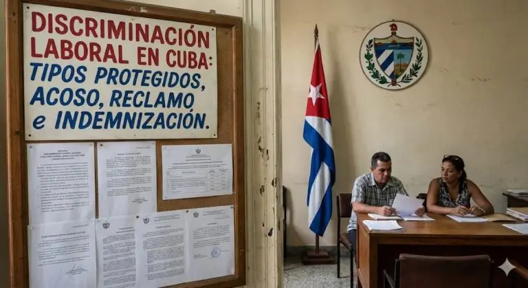 Discriminación Laboral en Cuba: Tipos Protegidos, Acoso, Reclamo e Indemnización
