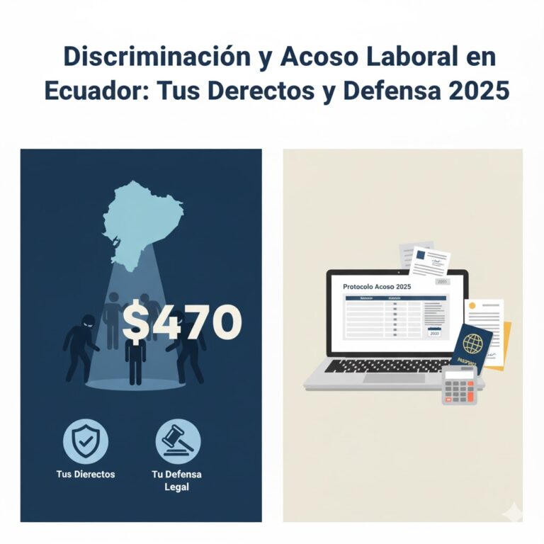 Discriminación y Acoso Laboral en Ecuador: Tus Derechos y Defensa 2026