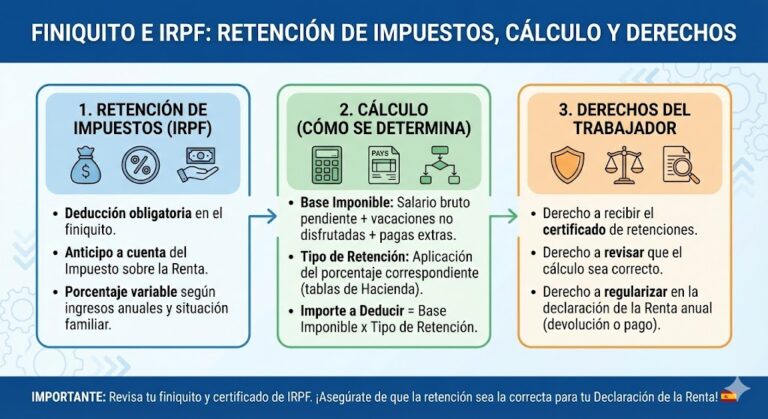 Finiquito e IRPF