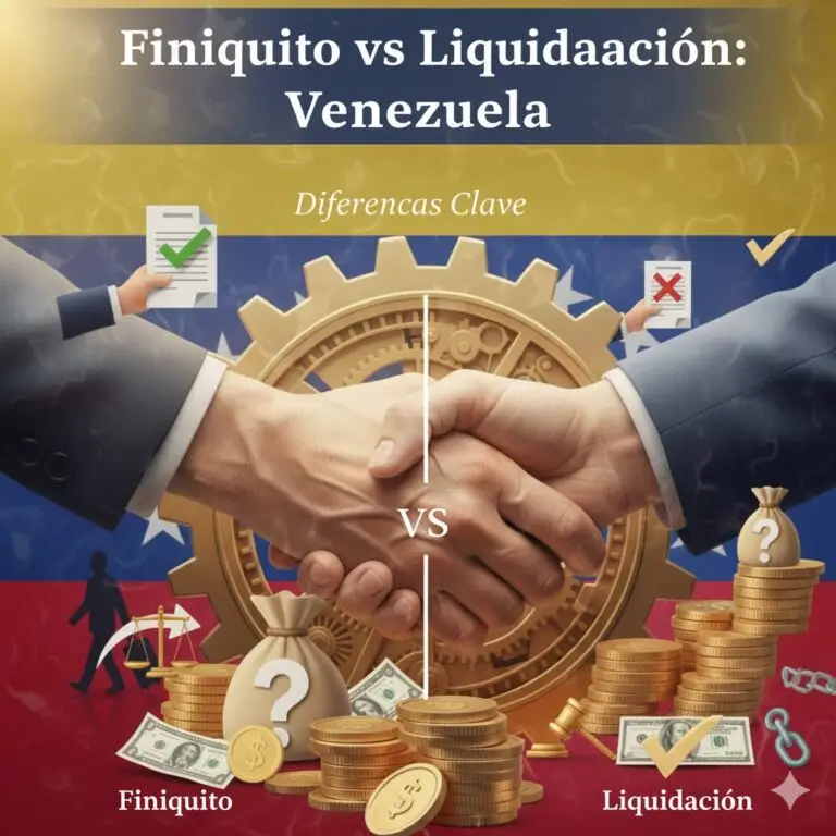 Finiquito vs Liquidación