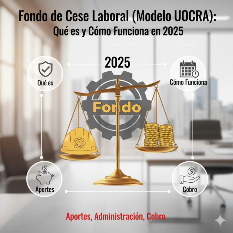 Fondo de Cese Laboral (Modelo UOCRA): Qué es y Cómo Funciona en 2025