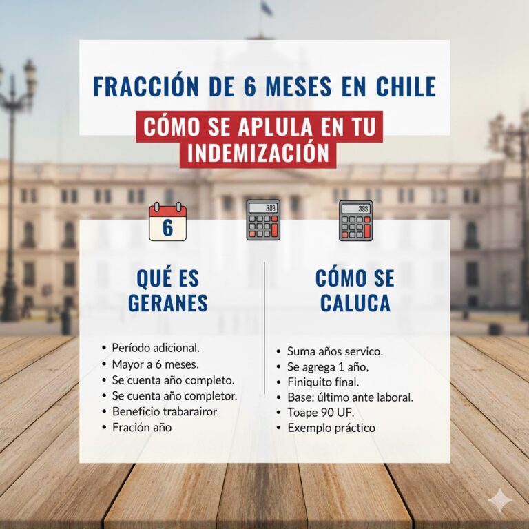 Fracción de 6 Meses en Chile