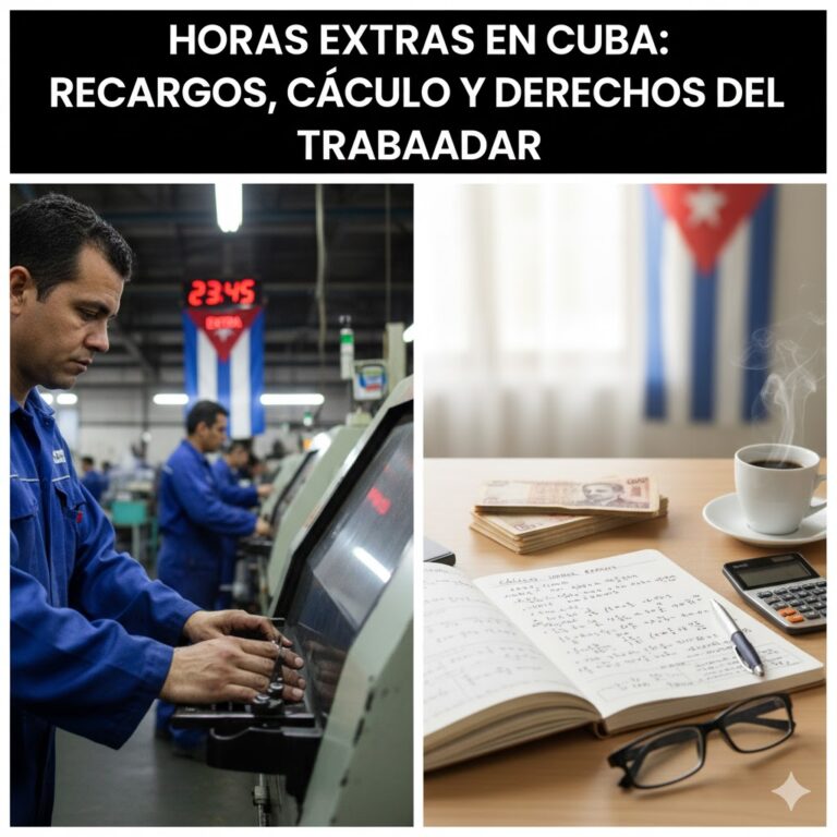 Horas Extras en Cuba
