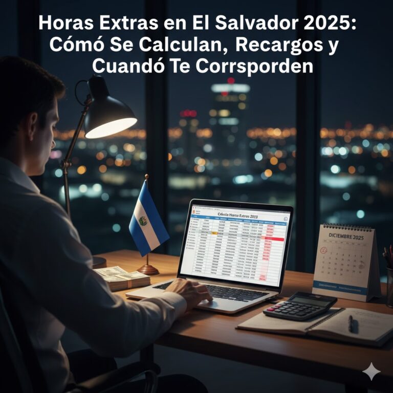 Horas Extras en El Salvador