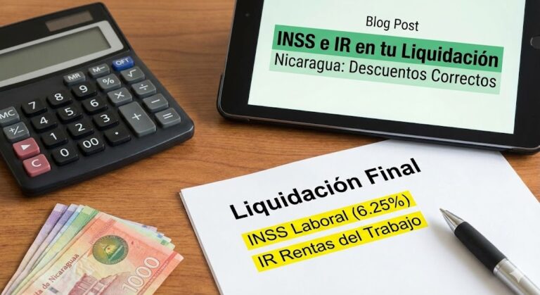 INSS e IR en tu Liquidación Nicaragua
