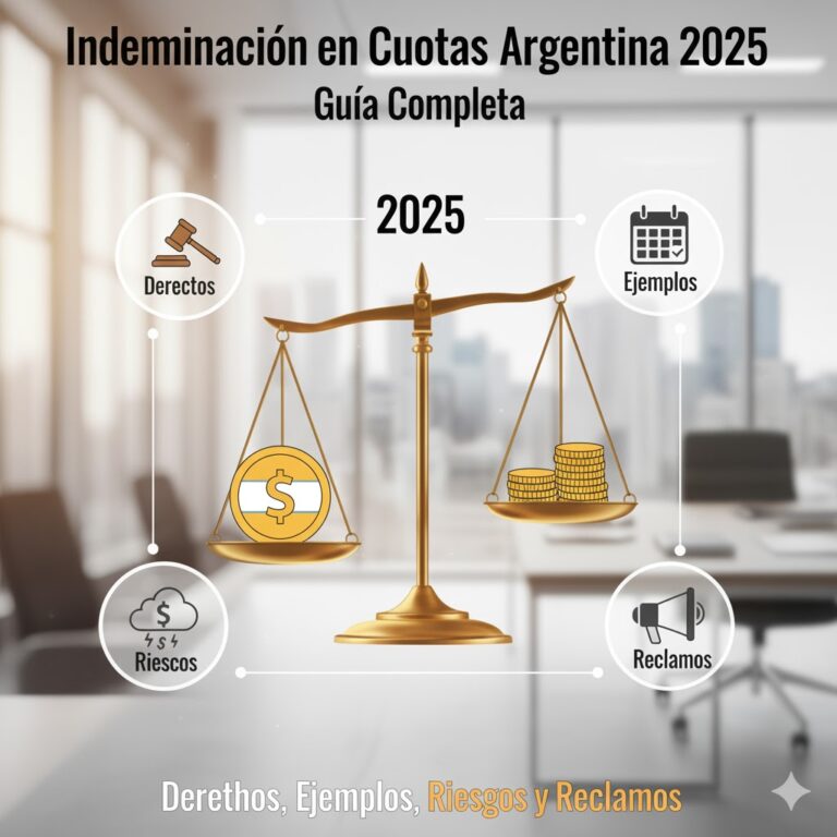 Indemnización en Cuotas Argentina