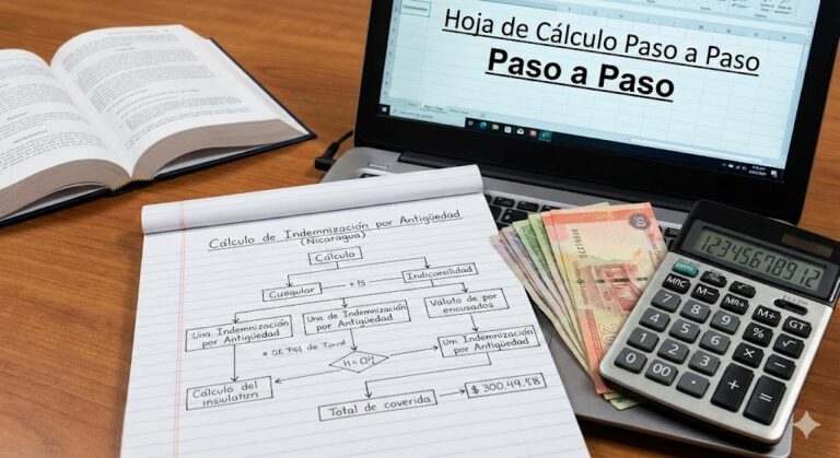 Indemnización por Antigüedad en Nicaragua Cálculo Paso a Paso