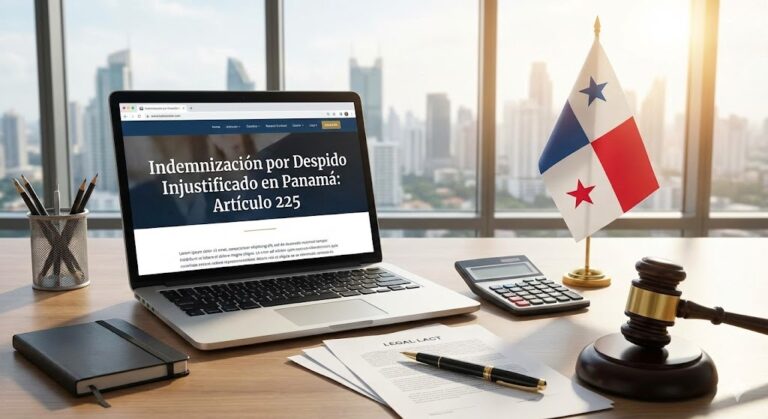 Indemnización por Despido Injustificado en Panamá